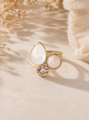 GLOW SORMUS IVORY SWAROVSKIN KRISTALLEILLA, KULTA