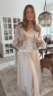 MAELYNN MOHAIRNEULETAKKI VAALEA BEIGE