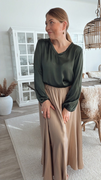 CHLOE SATIINIPUSERO KHAKI
