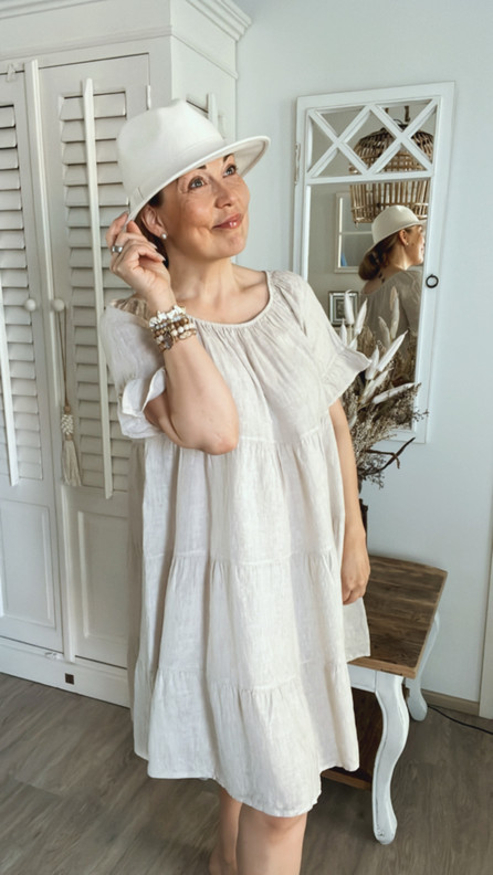 CALINDA PELLAVAMEKKO BEIGE
