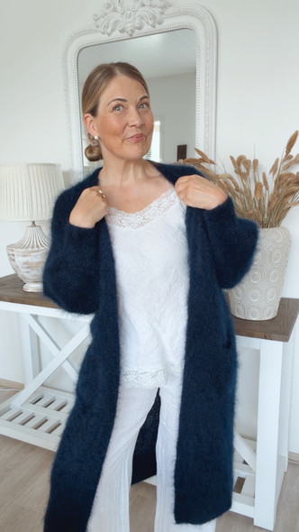 SCARLETT KID MOHAIRNEULETAKKI NAVY
