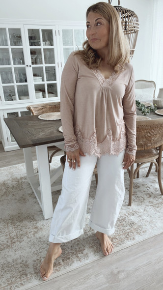 VIVIENNE DRESS BLOUSE OFF-WHITE
