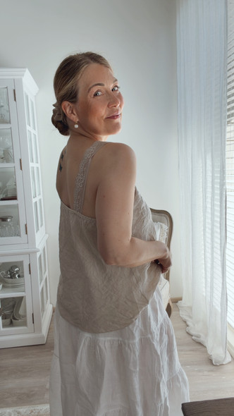 ALISON PELLAVATOPPI BEIGE