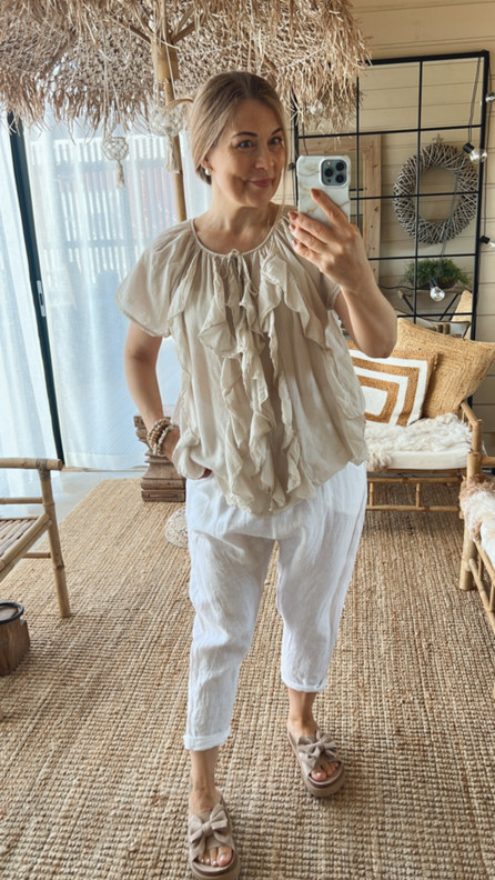 DEVONNE PUSERO BEIGE