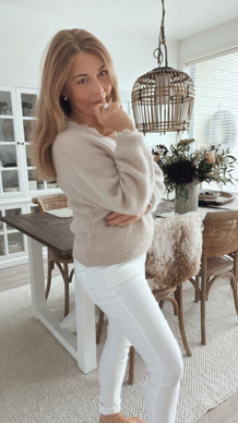 SELENA ALPAKKANEULE BEIGE