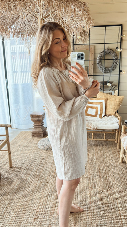 ALESSIA PELLAVAMEKKO BEIGE