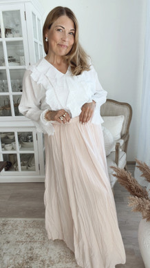 ARAMINTA COTTON SKIRT ROSE