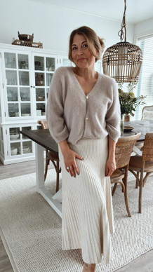EMMY MOHAIRNEULETAKKI BEIGE