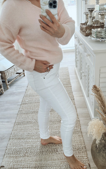 JOGGER PANTS WHITE