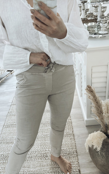 JOGGER PANTS BEIGE