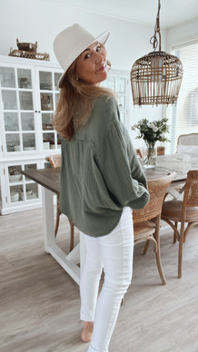 MARIANNE COTTON SHIRT KHAKI