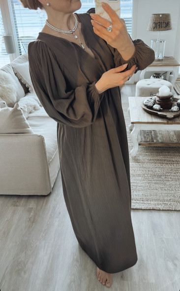 INGRID COTTON DRESS CHOKO