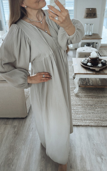 INGRID PUUVILLAMEKKO BEIGE