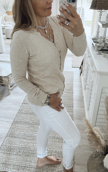 NELLA VILLANEULETAKKI BEIGE