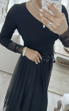 SIBYL DRESS BLOUSE BLACK