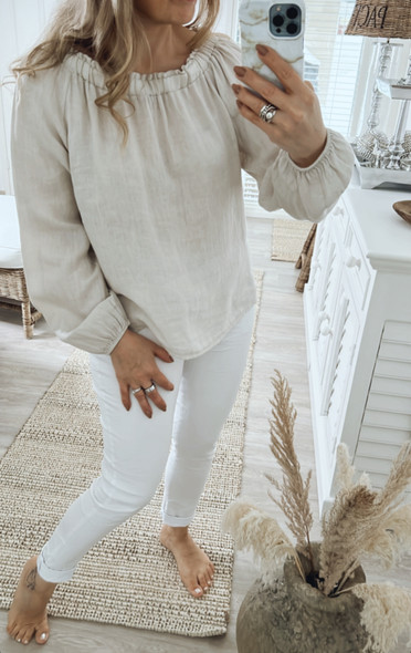 CHIARA PELLAVAPAITA BEIGE