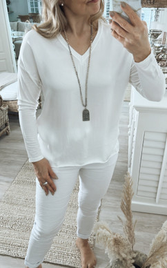 LISA SATIINIPUSERO VALKOINEN