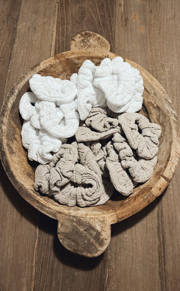 HAIR DONUT WHITE