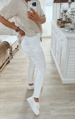 HIPPIE PANTS WHITE