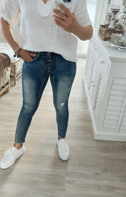 SANDY FARKUT KULUTETTU SININEN