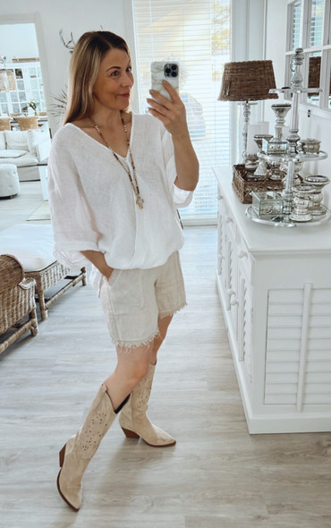 RENA PELLAVASHORTSIT BEIGE