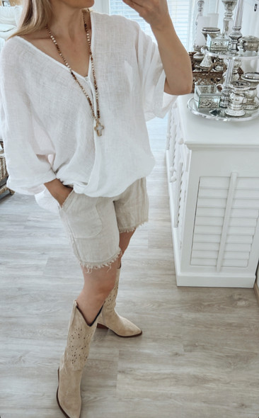 RENA PELLAVASHORTSIT BEIGE