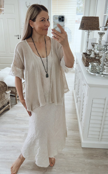 BERNITA MESH JAKKU BEIGE