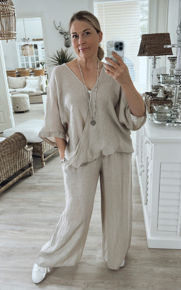 JILL PELLAVAPUSERO BEIGE