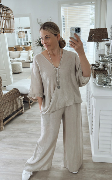 JILL PELLAVAPUSERO BEIGE