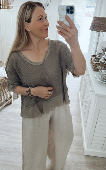 MESH PUSERO TAUPE