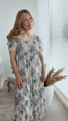 ROSE VISKOOSIMEKKO SININEN