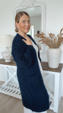 SCARLETT KID MOHAIRNEULETAKKI NAVY