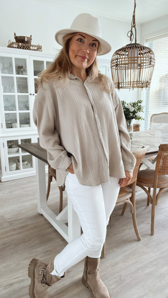 MARIANNE PUUVILLAPAITA BEIGE