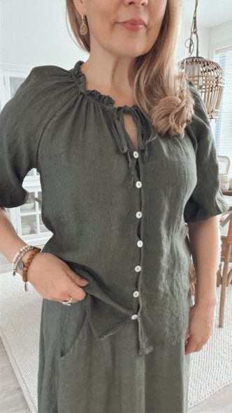 HENRIETTA PELLAVAPAITA KHAKI