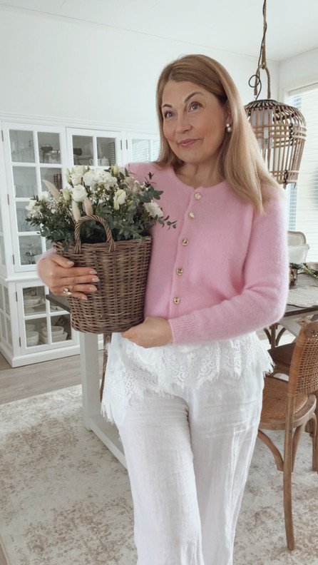 NINETTE MOHAIRNEULETAKKI PINKKI