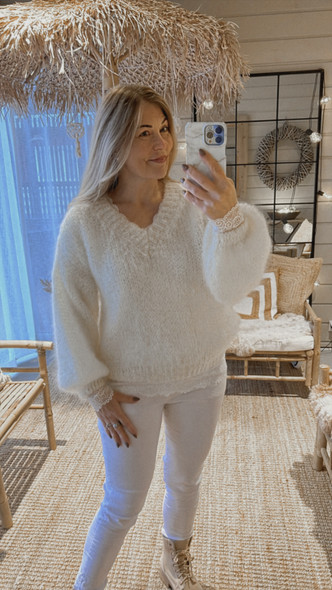 TILDA MOHAIRNEULE LUONNONVALKOINEN