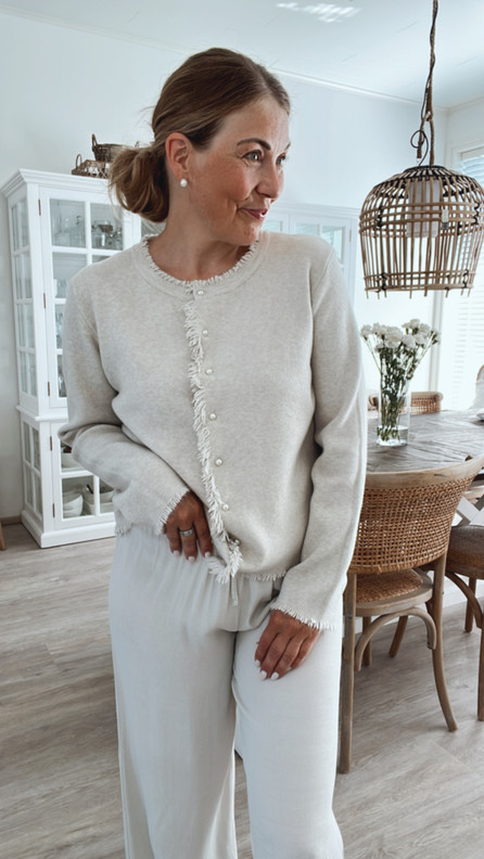 MARION NEULETAKKI BEIGE