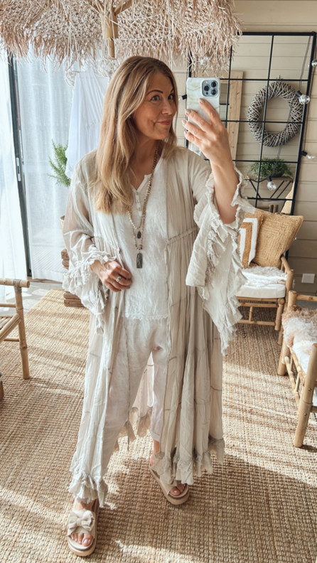 SABINE KAFTAANI BEIGE