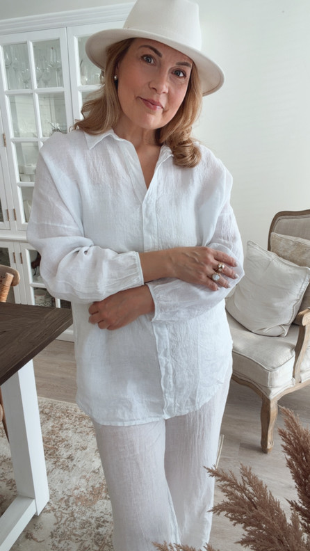 NORA PELLAVATUNIKA VALKOINEN