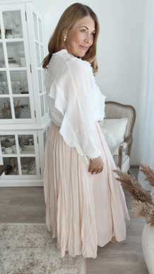 CARINA COTTON BLOUSE WHITE