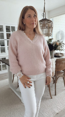 SELENA ALPAKKANEULE ROOSA