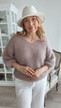 CARIN KID MOHAIR KNIT LIGHT TAUPE