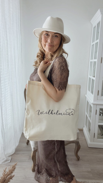 WILHELMIINA CANVASBAG OFF-WHITE