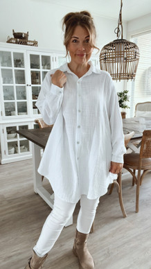 VENLA PUUVILLAPAITA VALKOINEN