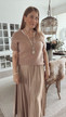 FRANCISCA MOHAIR KNIT CAMEL