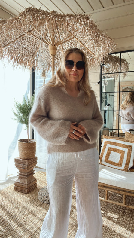 SAMANTHA MOHAIRNEULE TAUPE