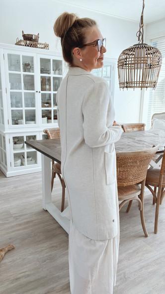 ZELDA NEULETAKKI BEIGE