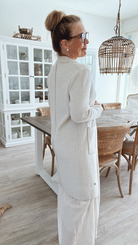 ZELDA NEULETAKKI BEIGE