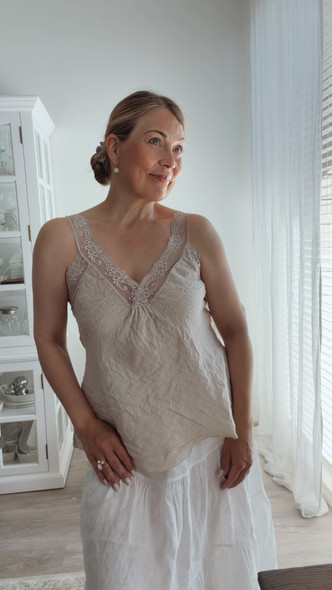 ALISON PELLAVATOPPI BEIGE