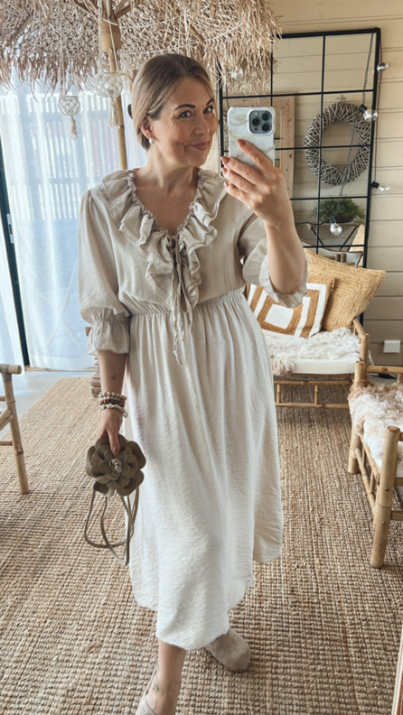 SARAY VISKOOSIMEKKO BEIGE